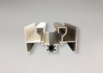 Polishing Thermal Break Aluminum Profiles Heat Insulation 8 - 10 um Film