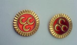 China Metal pin, lapel pin, football pin, emblem, enamel badge, printing badge, plating bagde wholesale