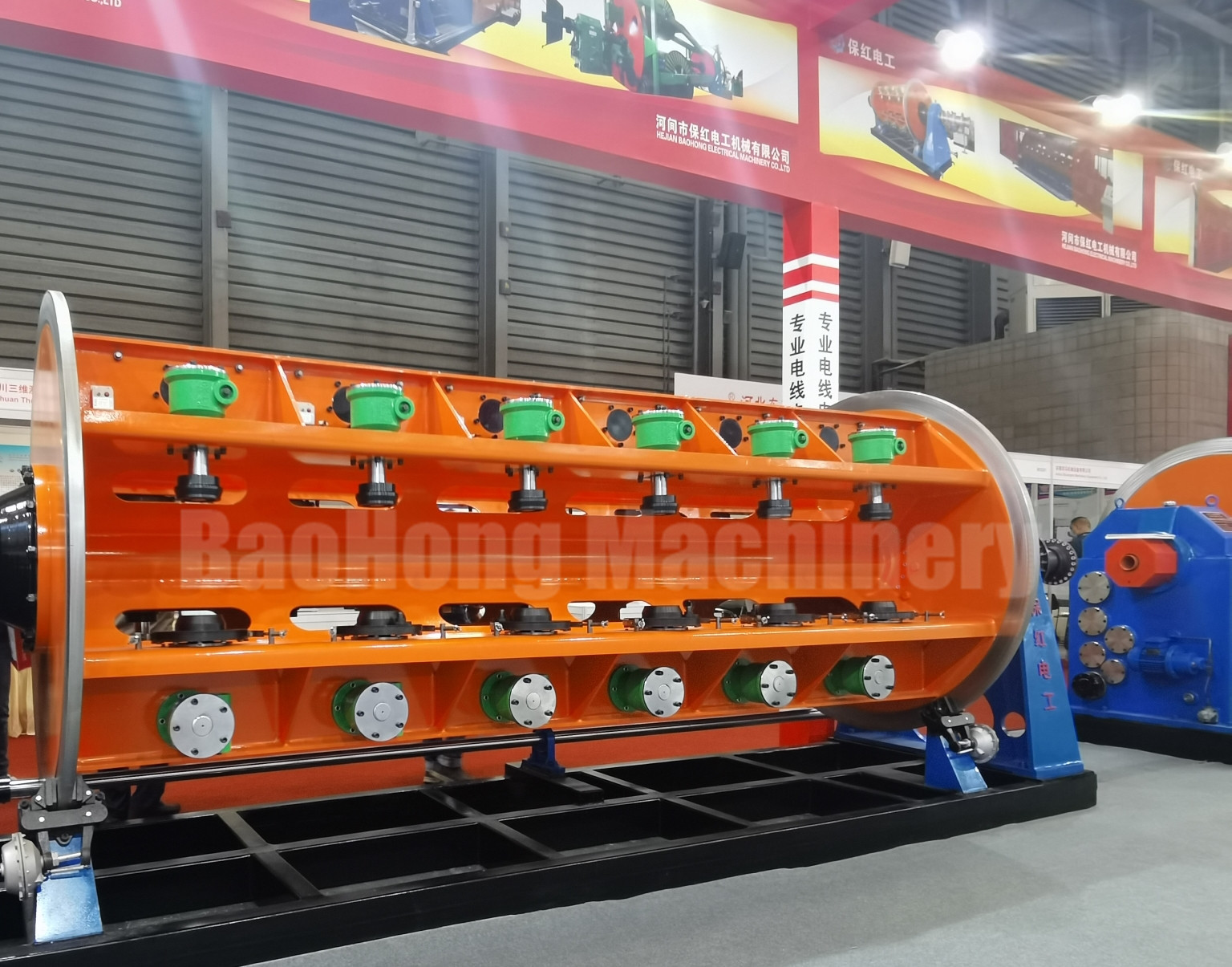 Fully Auto Rigid Stranding Machine , Electric Wire Manufacturing Machine