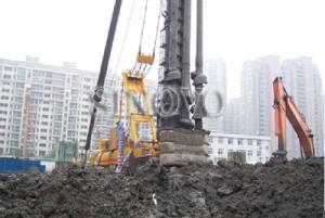 China Hydraulic Piling Rig with Drum Capacity 350m Leader Length 36m wholesale