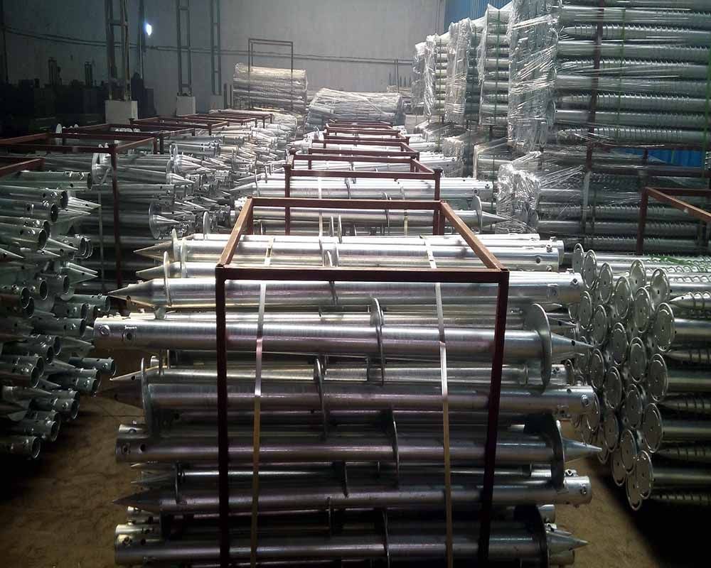 Customized Raw Material Piling Helical Pier Foundation Anchor KXD PRY 08 for Your