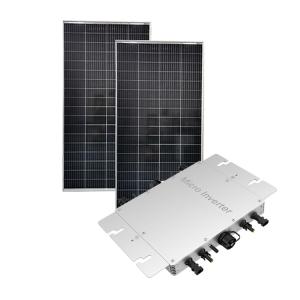 China Silver Waterproof Solar Panel 1200w Micro Photovoltaic Inverter wholesale