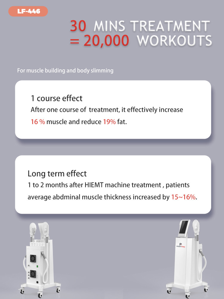 LF-446 Best Technology High Intensity Electromagnetic For Body Shape Muscle Training Machine