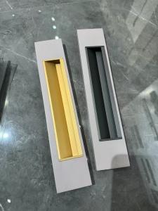 China ​Ergonomic Slim Aluminum Hidden Handles Anti-Fingerprint Finish wholesale