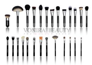 China High Level 53PCs Full Line Natural Hair Makeup Brushes Wooden Handle wholesale