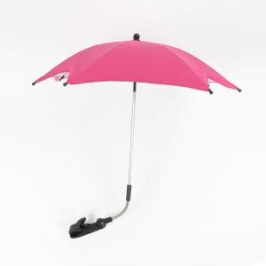 China Logo Printed Personalised Childrens Umbrella , Young Pink Girl Rain Umbrella wholesale