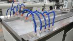 380V Plastic Profile Production Line , Wood Foamed Pvc Profile Extrusion Line /