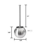 Long Handle Toilet Brush And Holder / Stainless Steel Toilet Bowl Brush