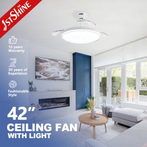 China 110-240V/50Hz-60Hz 42 inches White Decorative Ceiling Fan for Home Hotel and Office wholesale