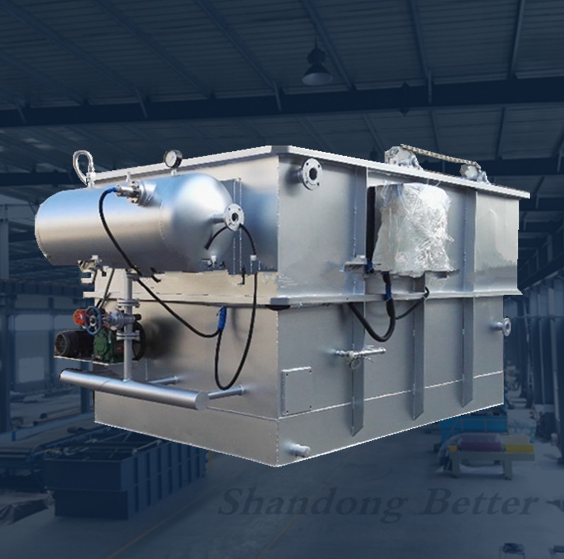 Domestic Sewage Adsorption and BOD/COD Removal with Dissolving Air Float Machine at 380V