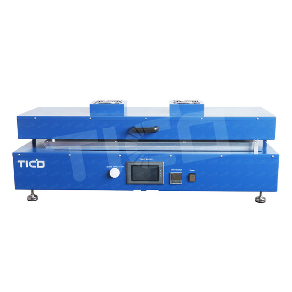 220V Battery Vacuum Film Coater Top Heating Tape Casting Equipment 800mm
