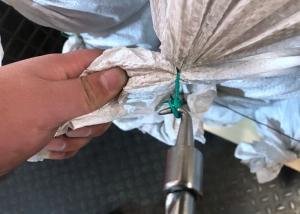 China Green Low Carbon Steel 1000Pcs BWG22 2mm Loop Tie Wire wholesale