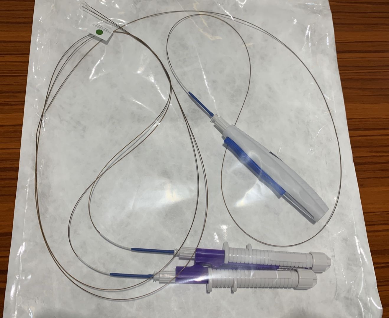 Nitinol Stone Retrieval Basket Purple Color 3wire 1.7Fr 2.2Fr With CE AND ISO