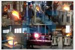 800HZ Bronze Aluminum Scrap Induction Melting Furnace