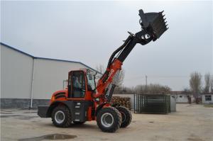 China Black Red Tele Boom Forklift With Lawn Mower Four Wheel Drive Forklift wholesale