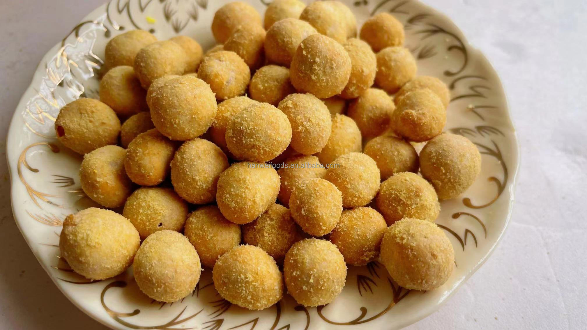 OU KOSHER Coated Peanut Snack Corn Coated Organic Roasted Peanuts
