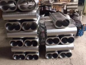 China Twin Screw Extruder Bimetallic Sleeve Liner / Bimetallic Bushing wholesale