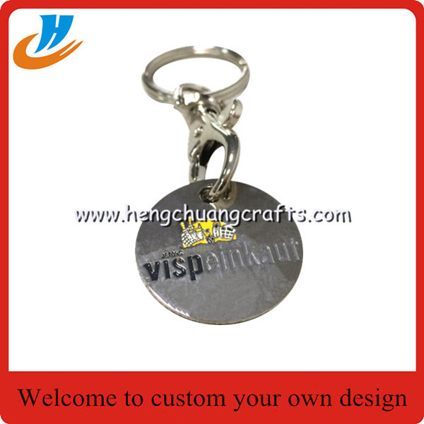 Bottle opener silver keychains,metal keychains with 32mm metal ring