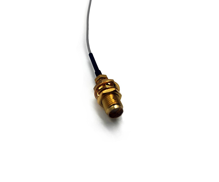 Industrial RF Communication Pigtail Ipex Connector for 75 OHM Input Impedance and Cable