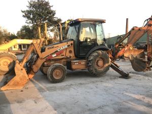 China 580M Used Backhoe Loader In Good Condition 2010 Year 4000KG wholesale