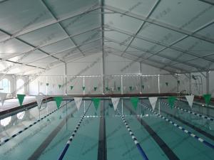China Huge Luxury Aluminum Curved Tent For Outdside Sport wholesale
