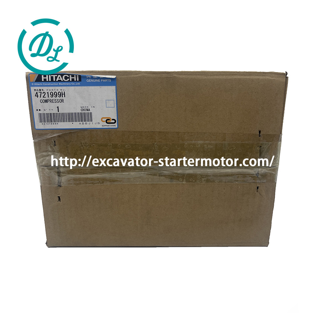 4721999 Excavator Air Conditioning Compressor Hitachi Excavator ZX350-5A 10kg