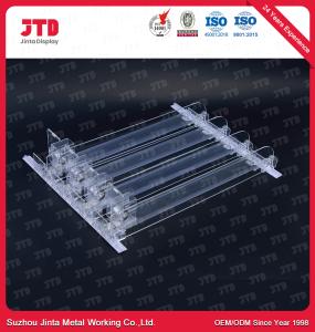 China Automatic Plastic Shelf Pusher Supermarket Shelving Accessories on sale