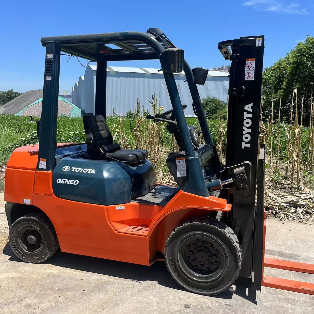 Used Toyota Forklift 3.5T Small Secondhand Material Handler
