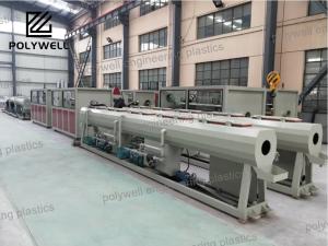China 60HZ Plastic Pipe Extruding Machinery Production Line For HDPE LDPE PE wholesale