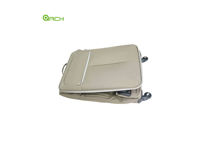 Aluminum Flight Wheels Foldable Trolley Checked Luggage Bag