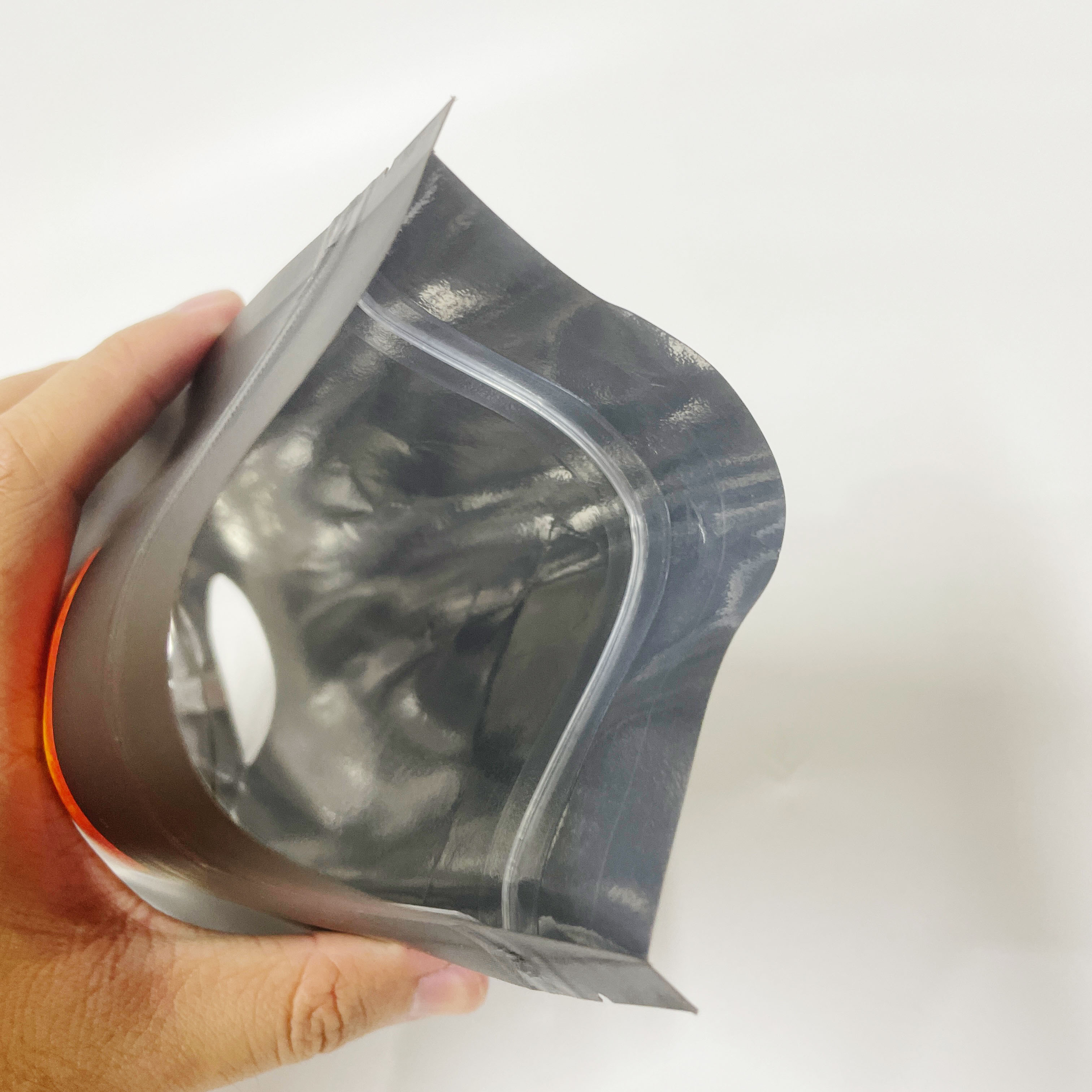Custom Printed Stand Up Pouch Resealable Plastic Bags Food Packaging Stand Up Zipper Bags with Aluminum Foil