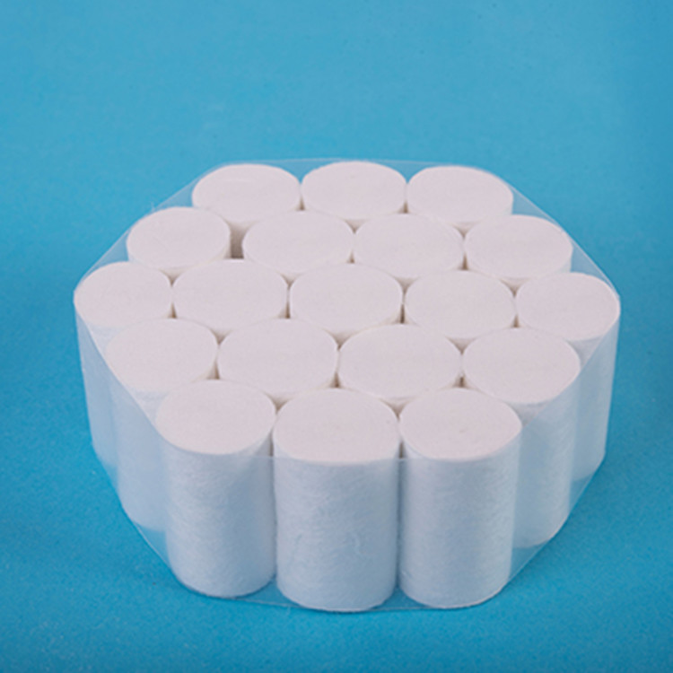 Pure White Medical Dental Cotton Roll Highly Absorbent Disposable