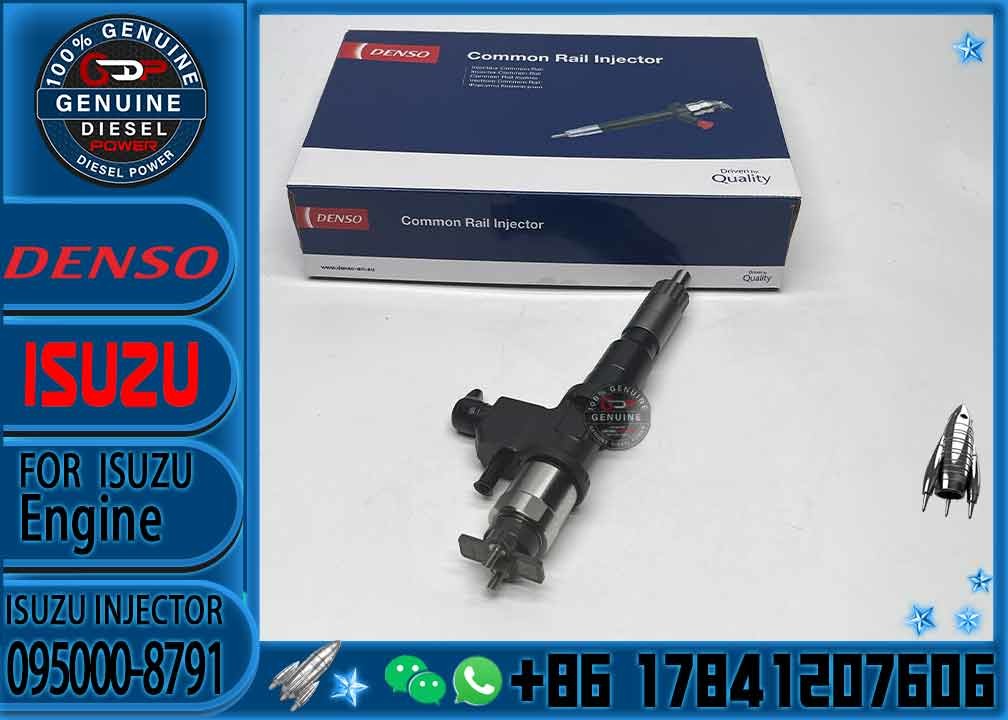 High Quality Common Rail Fuel Injector 095000-8790 095000-8791 095000-8792 095000-8793 8-98140249-3 For ISUZU 6UZ1