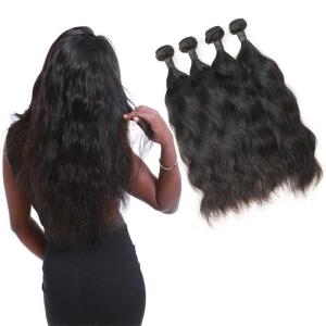 China Grade 9A Mink Brazilian Virgin Remy Hair Natural Wave Double Weft 4 Bundles wholesale