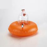 Outdoor Portable 20L Triathlon Swimming Buoy Custom Orange color