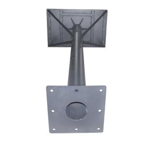 China Steel Floor Mount Upright Post Boltless Shelving Upright Posts 1000 Pounds Load Capacity wholesale