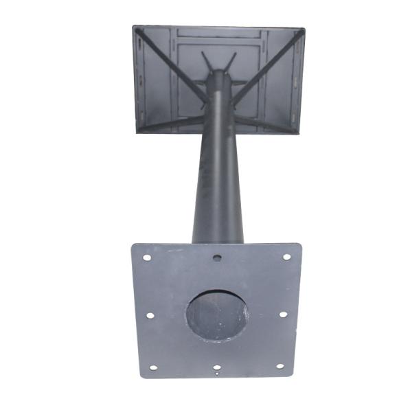 Steel Floor Mount Upright Post Boltless Shelving Upright Posts 1000 Pounds Load