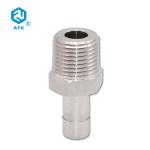 Hexagon AFK Stainless Steel Gas Adapter 1/4 Inch Forged