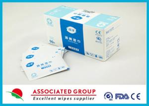 China 70% Isopropyl Disinfectant Medical Hospital Alcohol Pad / Swab / Wipes wholesale