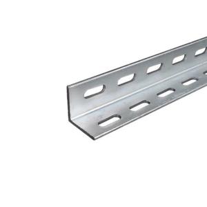 China Versatile Steel Slotted Galvanized Angle Iron 90 Degrees Construction System wholesale