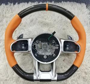 China Anti Friction Polyurethane Steering Wheel Lightweight Track Steering Wheel wholesale