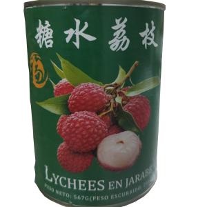 China Lychee Canned Fruits Vegetables Litchi Whole / Broken In Light Syrup wholesale