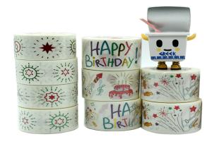 China No Residue Foil Washi Tape For Handicraft Scrapbook wholesale