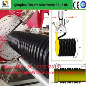China HDPE Krah Spiral Pipe Extrusion Line 200mm-4000mm Tube Machine wholesale