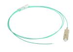 Aqua Fiber Optic Pigtail for OM3 / OM4 Fiber Optic Cable Lead