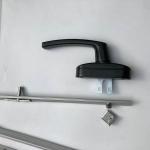 2.3mm European Standard Aluminum Casement Window Transmission Bar Window