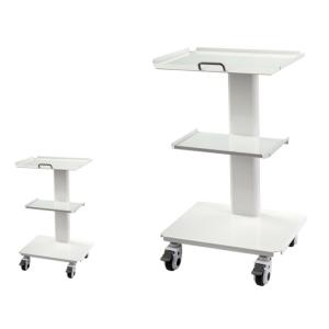 China Stainless Steel Dental Clinic Trolley Cart Mobile Carts Unit With Build In Socket wholesale