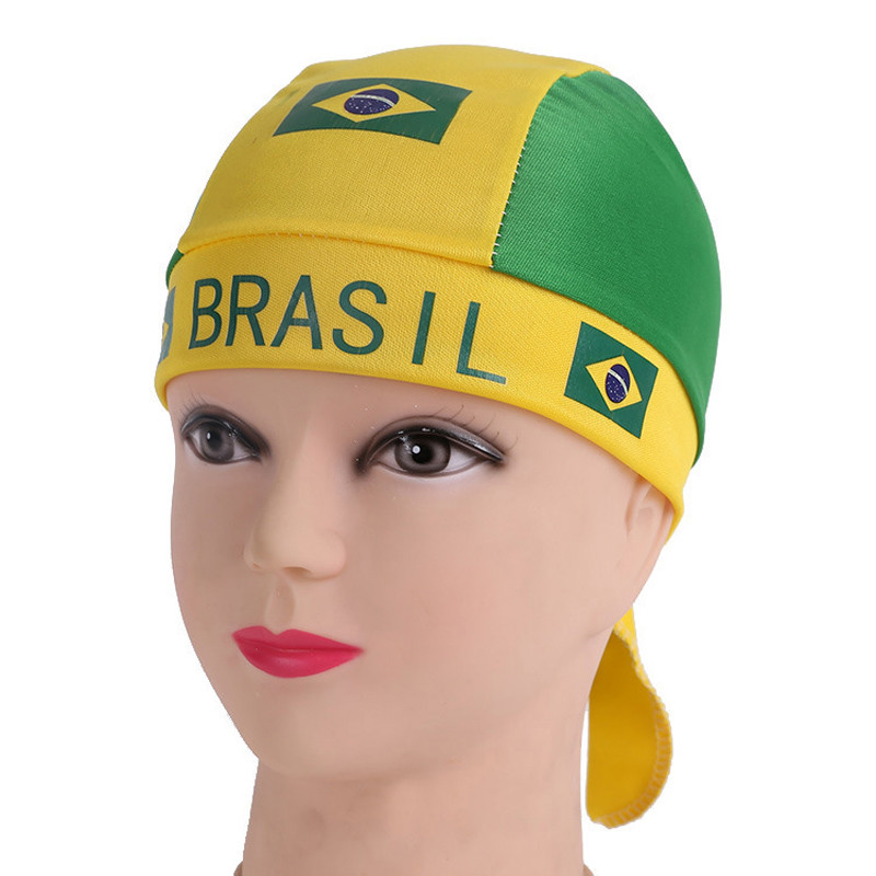 Football Game Promotional Fan Hat Logo Customized Sports Supplies
