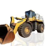 Large Komatsu WA600-6 Used Loader 393KW Rated Power 7m3 Bucket Capacity