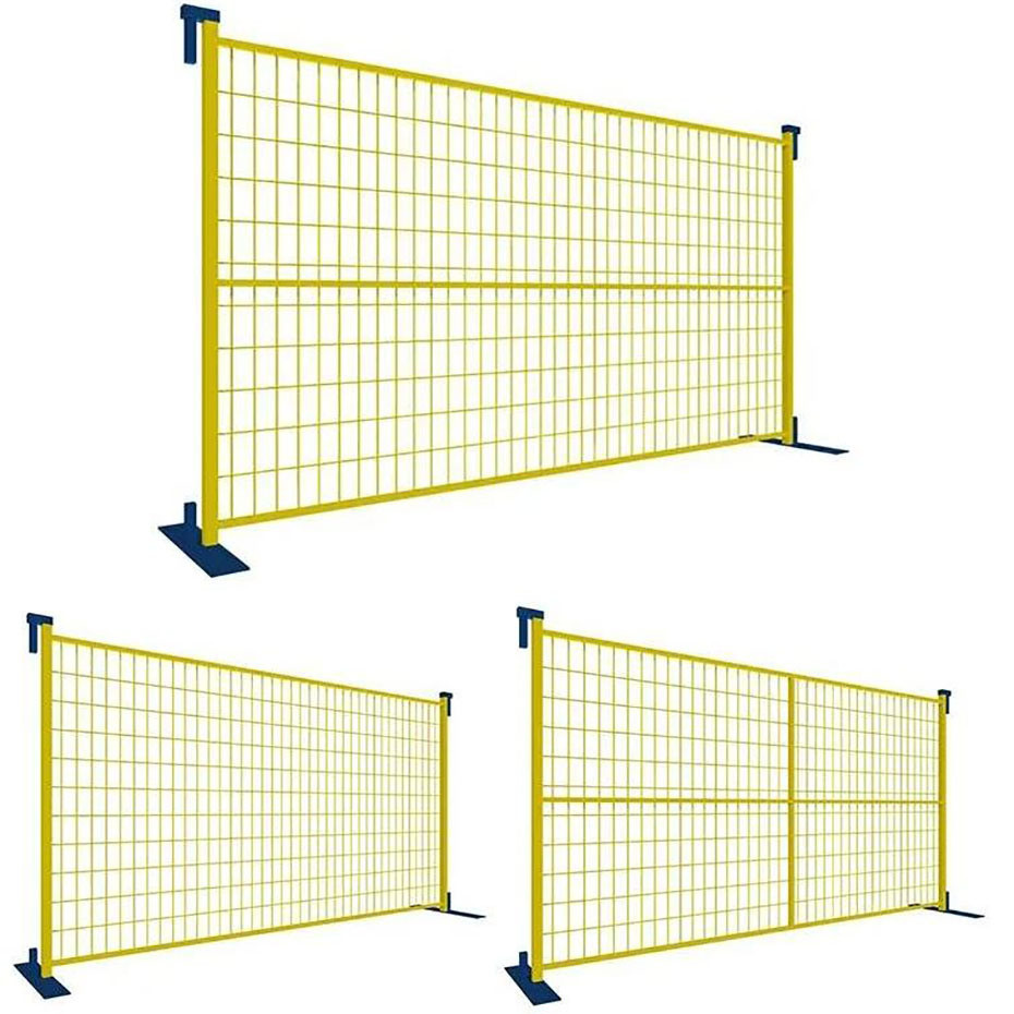Portable Temporary Fence Panel 32mm Galvanized Steel
